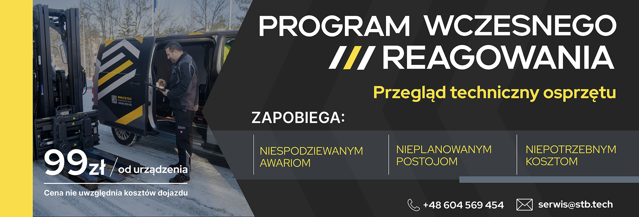 serwis osprzętu do wózków widłowych, przegląd techniczny osprzętu do wózków widłowych
